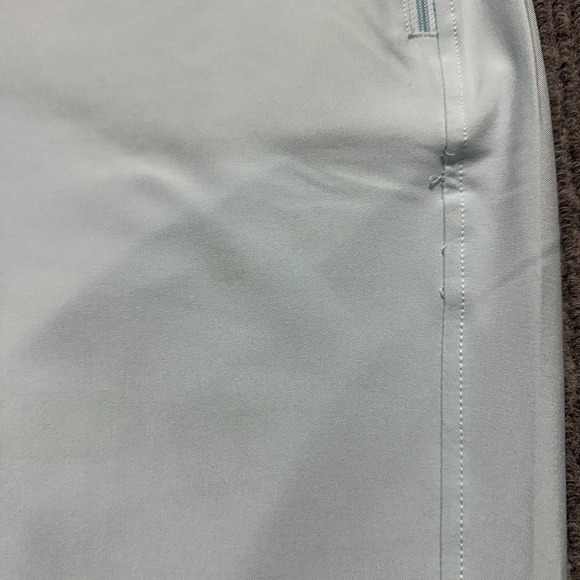 Pebble Beach Dry-Luxe Performance Womens Capri Pants Size 10 Blue High Rise - Picture 2 of 10